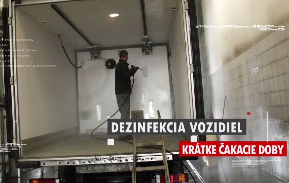 Dezinfekcia vozidiel - camionservis.sk